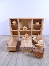 Vintage Holz Puppenmöbel