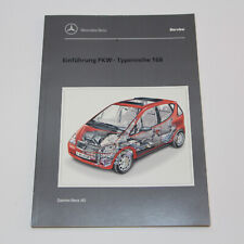 Mercedes W168 A-Klasse - Einführungsschrift Werkstatthandbuch 1997