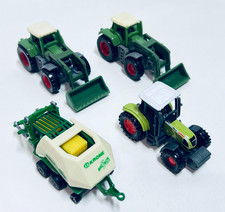 SIKU Farmer - 3 x Traktor + 1 x Anhänger - 1:87 - GUT   #3859