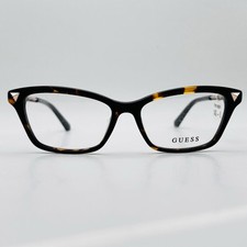 Guess Brille Damen oval braun