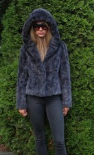 Pelzmantel Echtpelz Nerz 100%