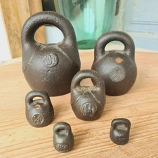 C6112 Konvolut 6 alte Gewichte