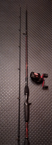 Abu garcia zwart max combo - zwart,
