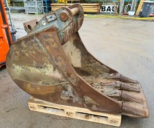 Tieflöffel 80cm  Baggerlöffel für  Bagger Mobilbagger Kettenbagger 800kg   #L1