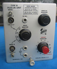 vintage Tektronix Type B plug-in unit 500er series oscilloscope