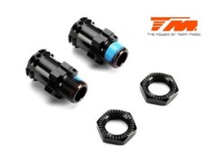 Team Magic E6 III Radmitnehmer +15mm Satz Splined Schwarz TM505231BK-15 