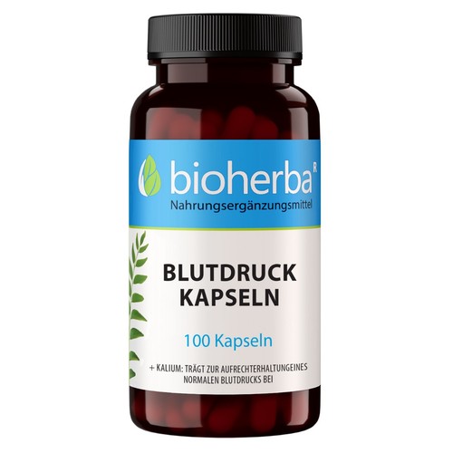 Bioherba blutdruck kapseln 100 - bioherba,