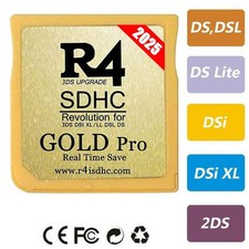 2025 R4 Gold Pro SDHC for