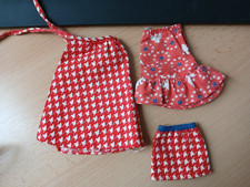 "Barbie"  Kleidung - 3 Röcke für Skipper-Puppe  Vintage 70er Jahre