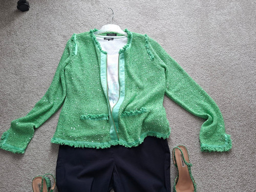 Grüner cardigan blazer - grüner, cardigan/blazer