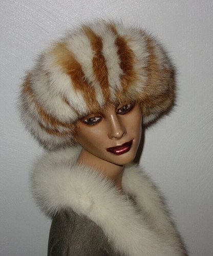 Luxury fur headband polar fox - luxury,