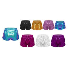 Kinder Mädchen Shorts Elastischer Bund Hot Pants Cheerleading Boxer Slips Rave