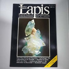 Lapis Mineralien-Magazin Jahr 1995 Monat 2 Zeitschrift