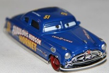 Disney Pixar Cars Doc Fabulous Hudson Hornet Radiator Metall 1/55 Vitrine