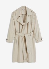 Trenchcoat Gr. 40 Beige Damen