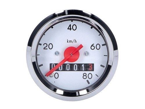 Tachometer 80km rund 48mm - tachometer,