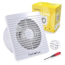 Badezimmer Lüfter 150mm leiser  Wandventilator 17W