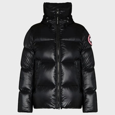 CG -Shiny Pufferjacke-Schwarz