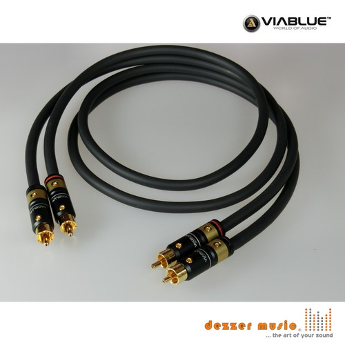 Viablue cinch kabel - viablue, 1m