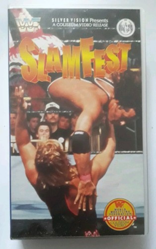 Wwf slamfest 1996 vhs cassette - vhs,