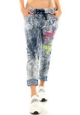 Damen Jeans Jogger Look Baggy
