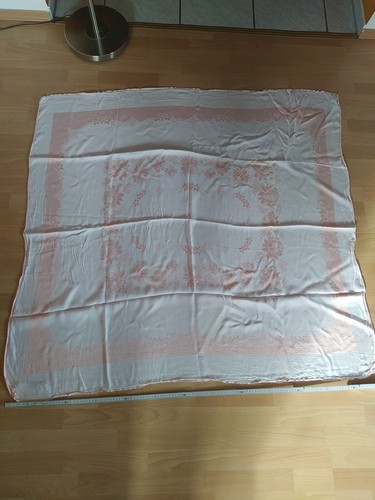 Altes pastel rosa leinendamast - altes,