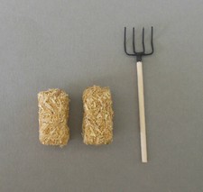 Strohballen 2 Stück klein 2,5