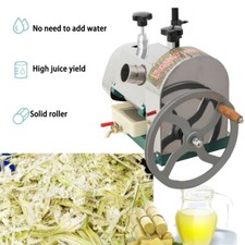 Manual Kommerzielle Zuckerrohr-Entsafter Saftmaschine Zuckerrohrpresse42x33x42cm