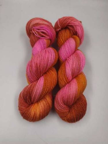 Handgefärbte merino leinen - merino,