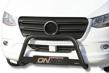 Frontbügel Edelstahl SCHWARZ