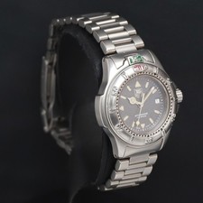 Tag Heuer WF1411-0 QZ Professional 200M graues Zifferblatt Damen Edelstahl Uhr