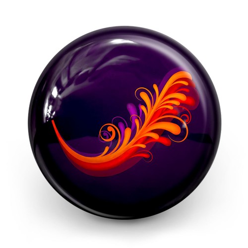 Bowling ball otb ornament - bowling,