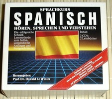 SPRACHKURS SPANISCH Hören, sprechen und verstehen - Le Winter - 3 CDs + 2 Bücher