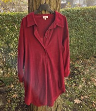 S.OLIVER Damen Blusenkleid Feincord Hemd Kragen NEU Relaxed Fit langarm 