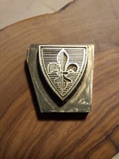 BUCHBINDER Messing Präge