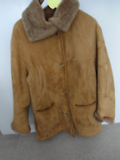 CERRUTI 1881 Lederjacke Lammfell JACKE Unisex=Damen Herren Naturgewachsen Gr. 44