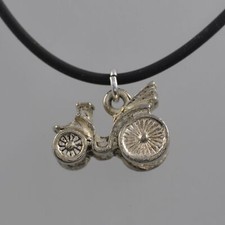 Anhänger Auto Oldtimer Silber