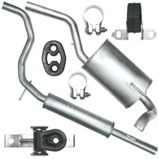 set Auspuffanlage Auspuff Volkswagen für VW Lupo 98-05 1.0 Schrägheck