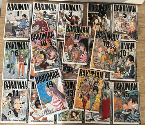 Bakuman manga komplettset - manga, 1-20