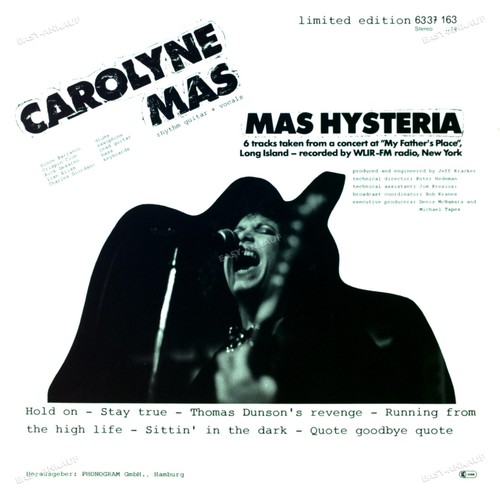 Carolyne mas hysteria - -, lp