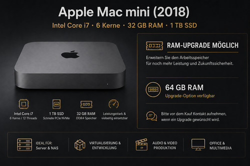Apple mac mini 2018 intel - apple,
