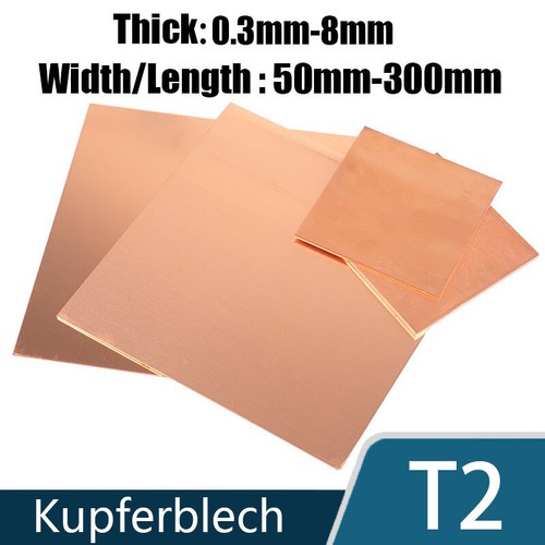 Kupferblech stärken von - stärken,