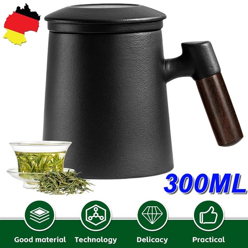 Teetasse mit sieb und - sieb, deckel