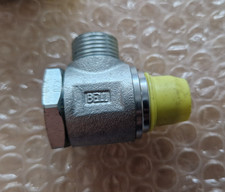 BELL Winkel-Schwenkverschraubung G 3/8" M18x1,5 Stahl verzinkt NEU