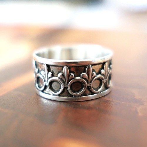 Fleur lis ring 925 silber - ring,