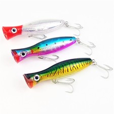 3er Set POPPER BAIT WOBBLER