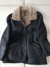 Lammfelljacke / -Kurzmantel Damen mit Fellkragen Gr.  40 - wie neu -