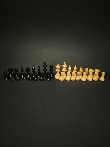 Schachfiguren holz alt - |, |