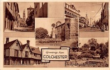 England: Colchester - 5 Views gl1954 146.744