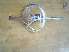 KURBELGARNITUR DDR-FAHRRAD-TRETLAGER-MIFA-KEILTRETLAGER 46Z KLAPPFAHRRAD